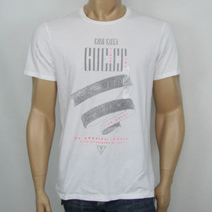 NEW Guess Men's T-shirt Graphic Crew Neck Size XXL